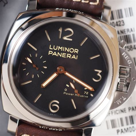 panerai watches second hand|pre owned Panerai watches uk.